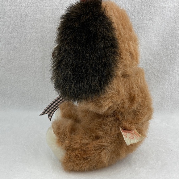 Fairview VTG 1990 Brown and White Plush Stuffed Animal Toy 13” - Picture 7 of 10